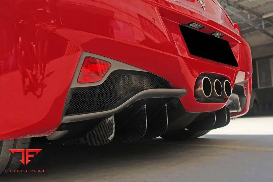 FERRARI 458 COUPE SPYDER OE STYLE CARBON FIBER REAR DIFFUSER BSD