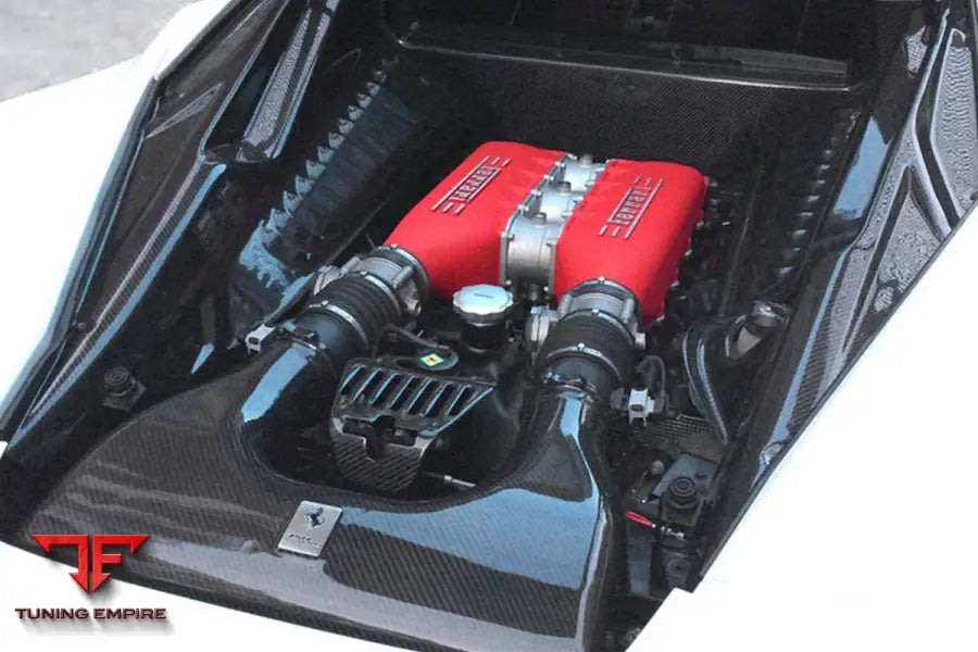 FERRARI 458 COUPE SPYDER OE STYLE DRY CARBON FIBER AIRBOX BSD