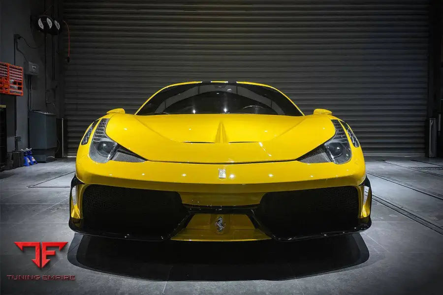 FERRARI 458 COUPE SPYDER SPECIALE STYLE FRONT BUMPER BSD