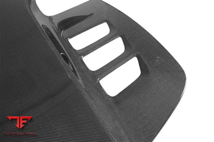 FERRARI 458 SPYDER STYLE DOUBLE CARBON FIBER ENGIEN HOOD TRUNK BSD