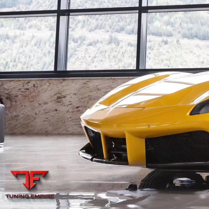 Ferrari 488 Gtb 2015-2020 Dry Carbon Fiber C-Style Body Kit