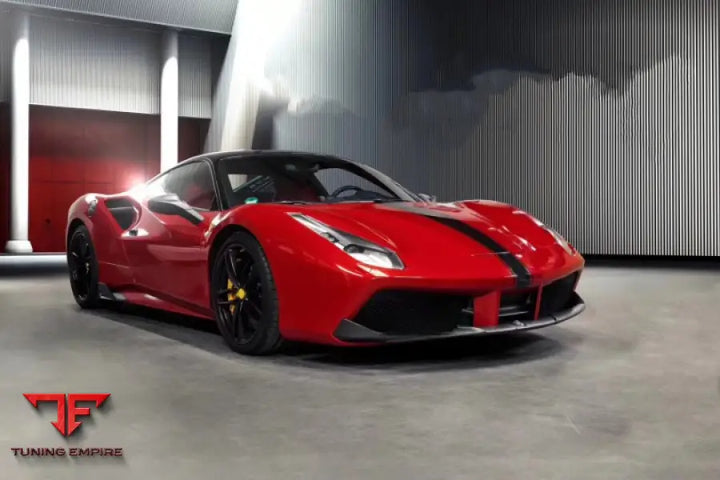 Ferrari 488 Gtb 2015-2020 Dry Carbon Fiber C-Style Body Kit