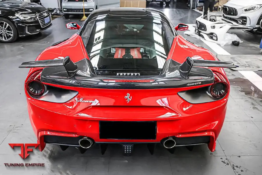 FERRARI 488 GTB MSY STYLE TRUNK WING SPOILER BSD