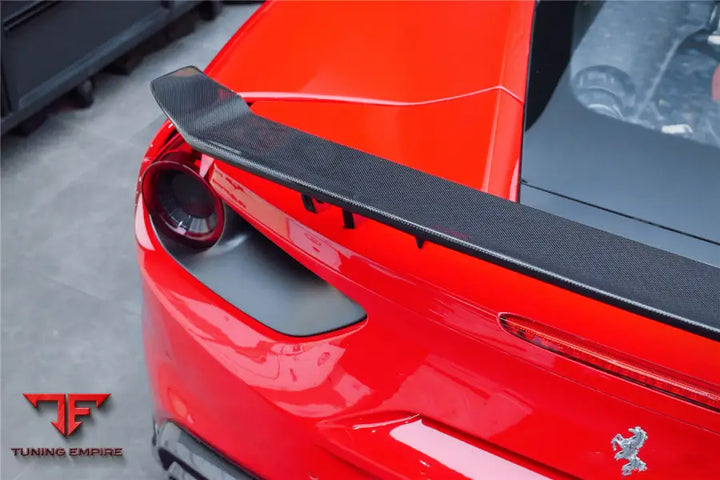 FERRARI 488 GTB IMP-PERFORMANCE CARBON FIBER TRUNK SPOILER WING BSD