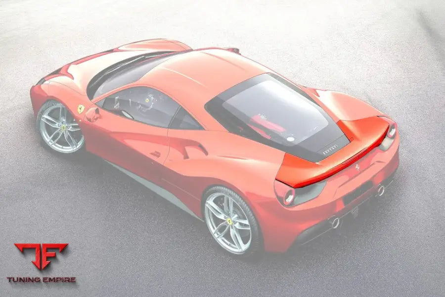 FERRARI 488 GTB OEM STYLE CARBON FIBER REAR WING BSD