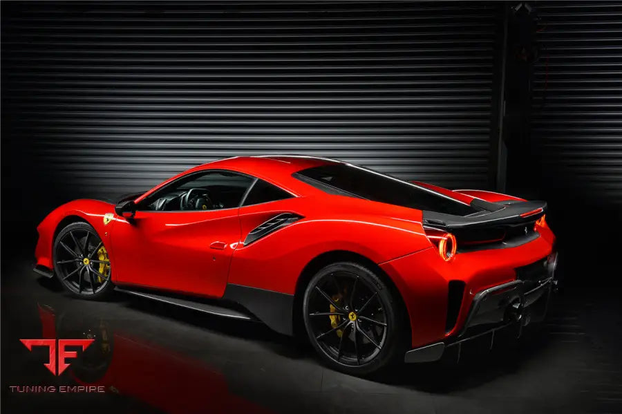 FERRARI 488 GTB PISTA STYLE REAR BUMPER & WING BSD