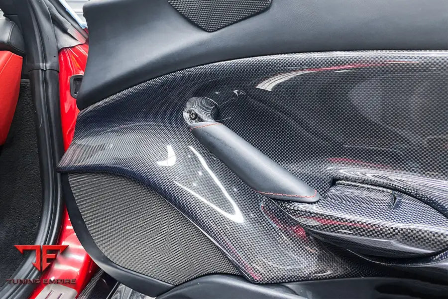 FERRARI 488 GTB & SPYDER CARBON FIBER DOOR PANEL INTERIOR BSD