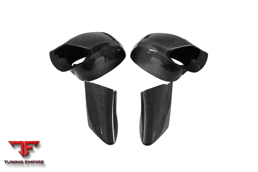 FERRARI 488 GTB & SPYDER CARBON FIBER MIRROR HOUSE & BASE REPLACEMENT BSD