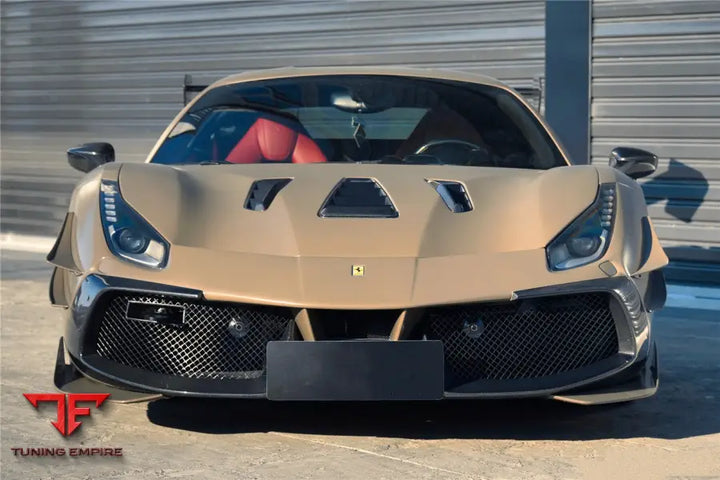 FERRARI 488 GTB & SPYDER CHALLENGE EVO MODENA STYLE FRONT BUMPER BSD