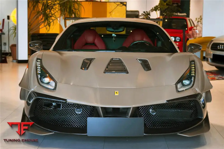 FERRARI 488 GTB & SPYDER CHALLENGE EVO MODENA STYLE FRONT BUMPER BSD