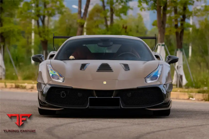 FERRARI 488 GTB & SPYDER CHALLENGE EVO MODENA STYLE FRONT BUMPER BSD