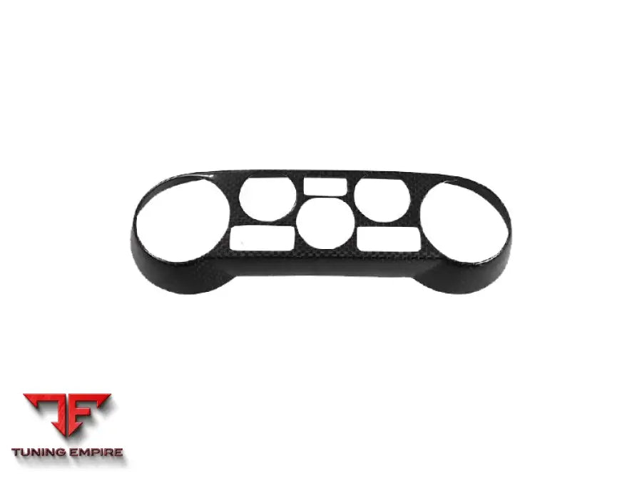 FERRARI 488 GTB & SPYDER DRY CARBON FIBER AC CONTROL PANEL COVER BSD