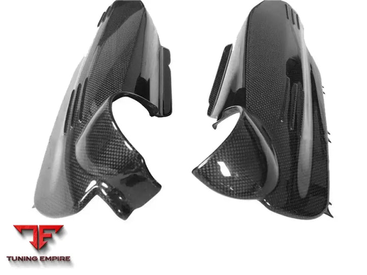 FERRARI 488 GTB & SPYDER DRY CARBON FIBER ENGINE COVER REPLACEMENT BSD