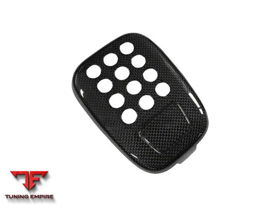 FERRARI 488 GTBSPYDER DRY CARBON FIBER REAR BLACK LIGHT COVER BSD