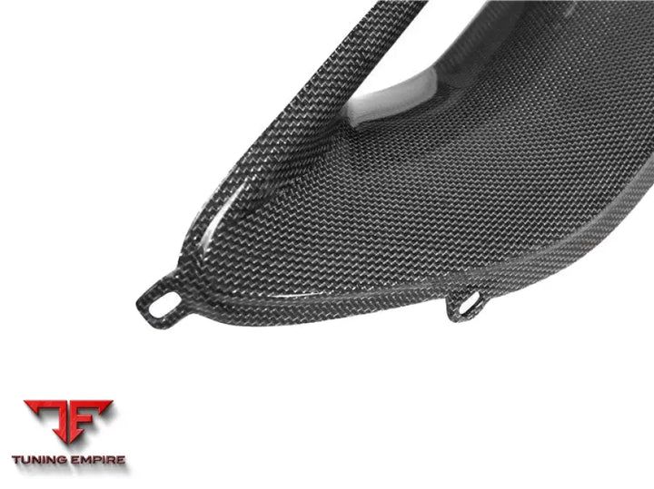 FERRARI 488 GTBSPYDER DRY CARBON FIBER REAR LIGHT SATELLITE COVERS BSD