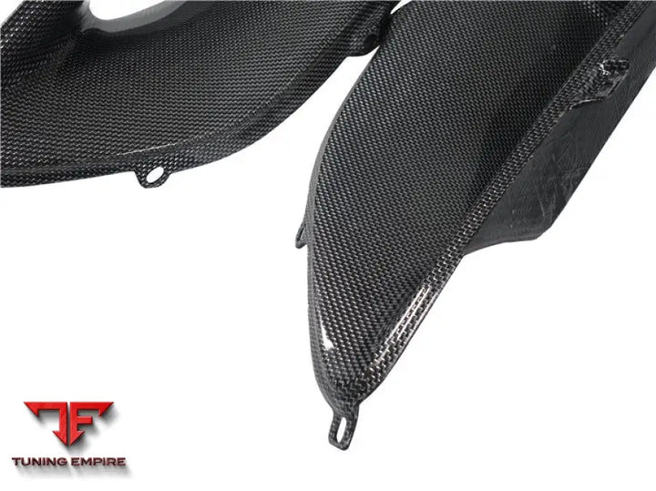 FERRARI 488 GTBSPYDER DRY CARBON FIBER REAR LIGHT SATELLITE COVERS BSD