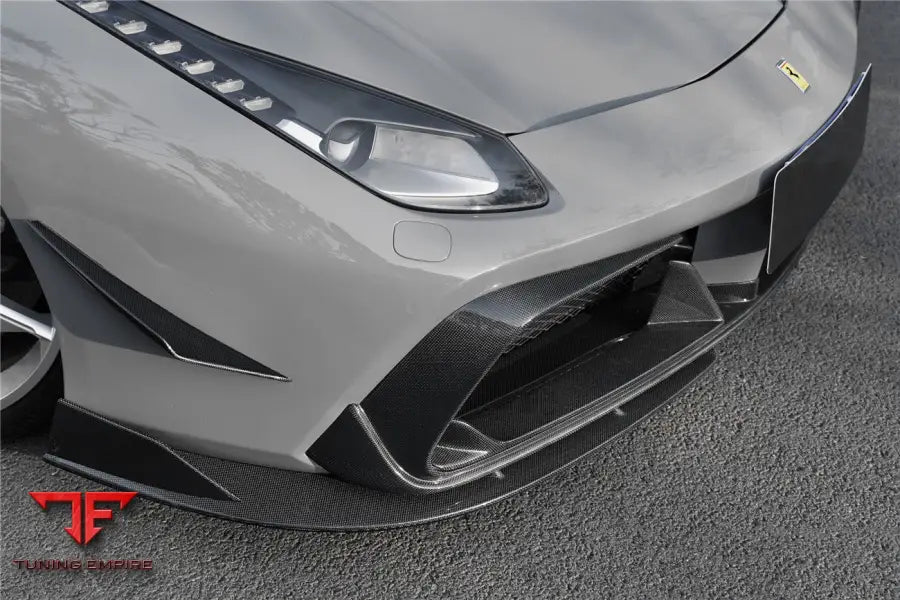 FERRARI 488 GTB & SPYDER IMP-PERFORMANCE CARBON FIBER FRONT LIP BSD