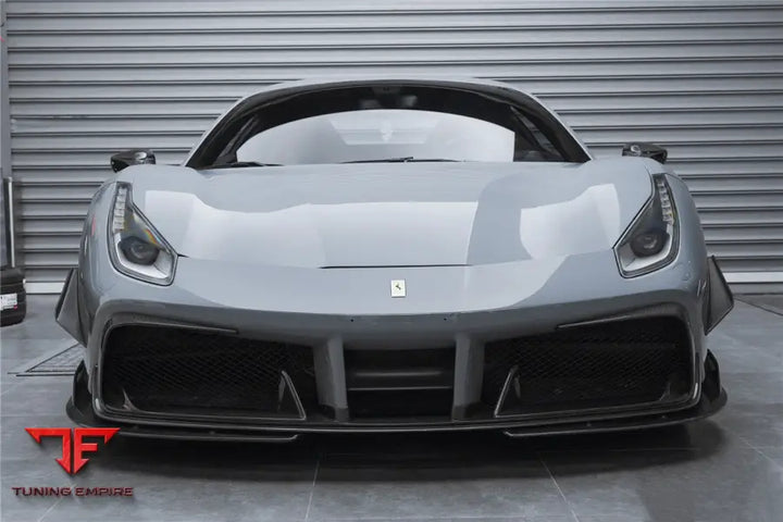 FERRARI 488 GTB & SPYDER IMP-PERFORMANCE CARBON FIBER FRONT LIP BSD