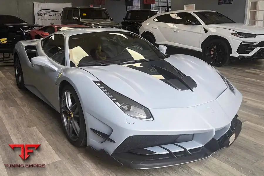 FERRARI 488 GTB & SPYDER MA STYLE HOOD BSD