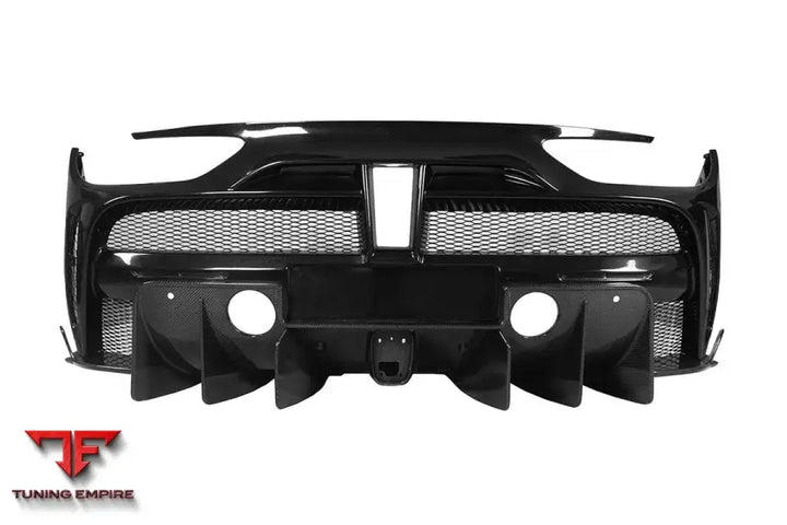 FERRARI 488 GTB & SPYDER MSY STYLE PART CARBON FIBER REAR BUMPER BSD