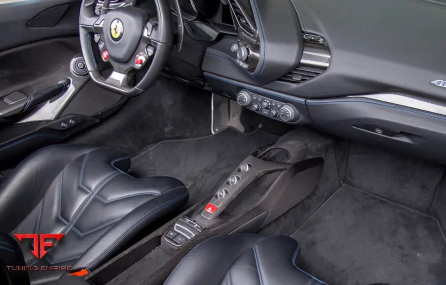 FERRARI 488 GTB SPYDER OE STYLE DRY CARBON FIBER BRIDGE CONTROL BSD