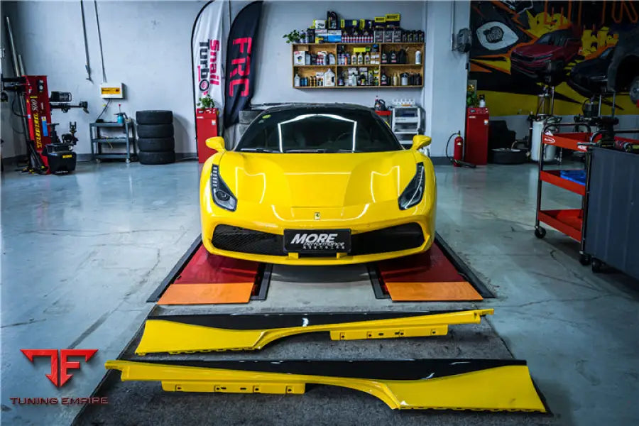 FERRARI 488 GTB & SPYDER SIDE SKIRTS BSD