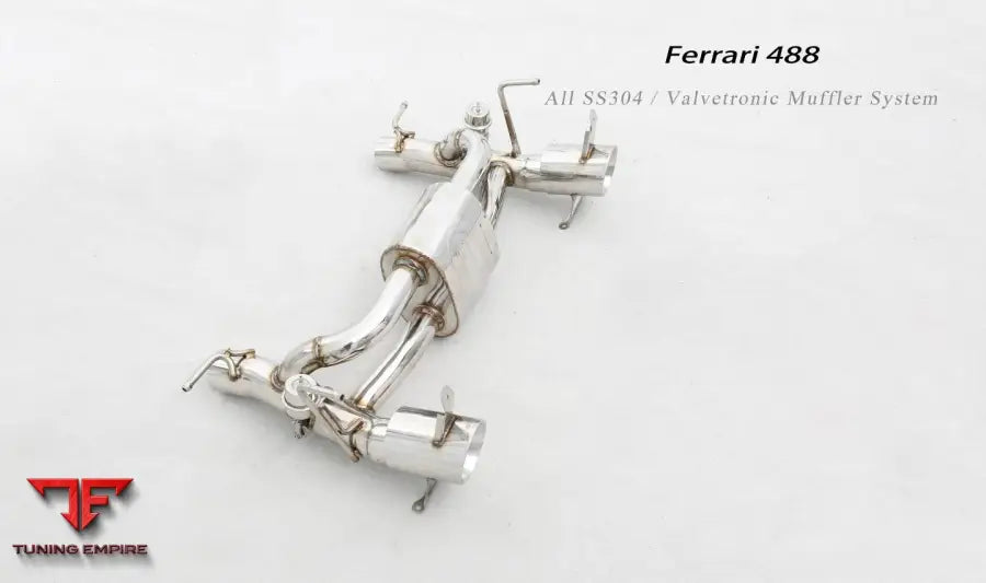 Ferrari 488 Spider Valvetronic Exhaust System