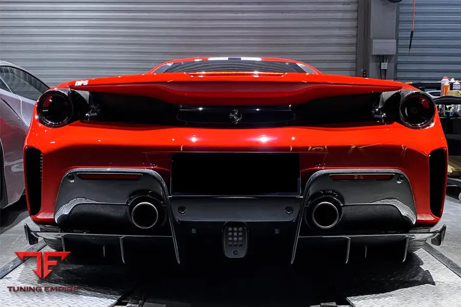 FERRARI 488 PISTA REAR BUMPER (NOT INCLUDING DIFFUSER (Copy) BSD