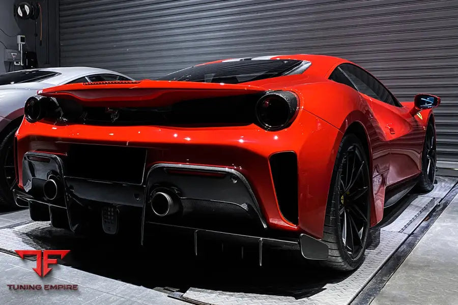 FERRARI 488 PISTA REAR BUMPER (NOT INCLUDING DIFFUSER (Copy) BSD