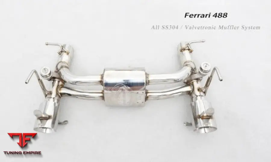 Ferrari 488 Spider Valvetronic Exhaust System