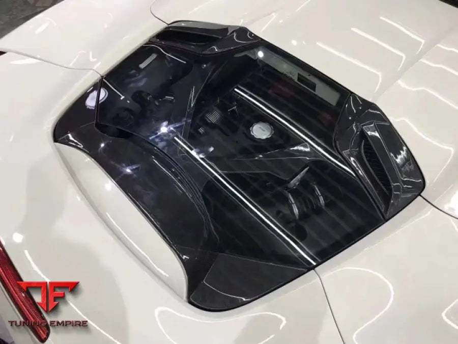 Ferrari 488 Spider 2016-2020 Transparent Engine Cover