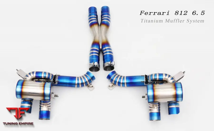 Ferrari 812 6.5 Titanium Valvetronic Exhaust System