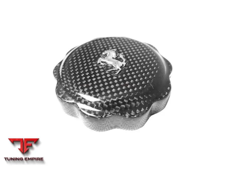 FERRARI (ALL MODELS) DRY CARBON FIBER OIL CAP COVER BSD