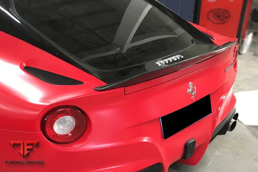 FERRARI F12 BERLINETTA DC STYLE CARBON FIBER TRUNK SPOILER BSD