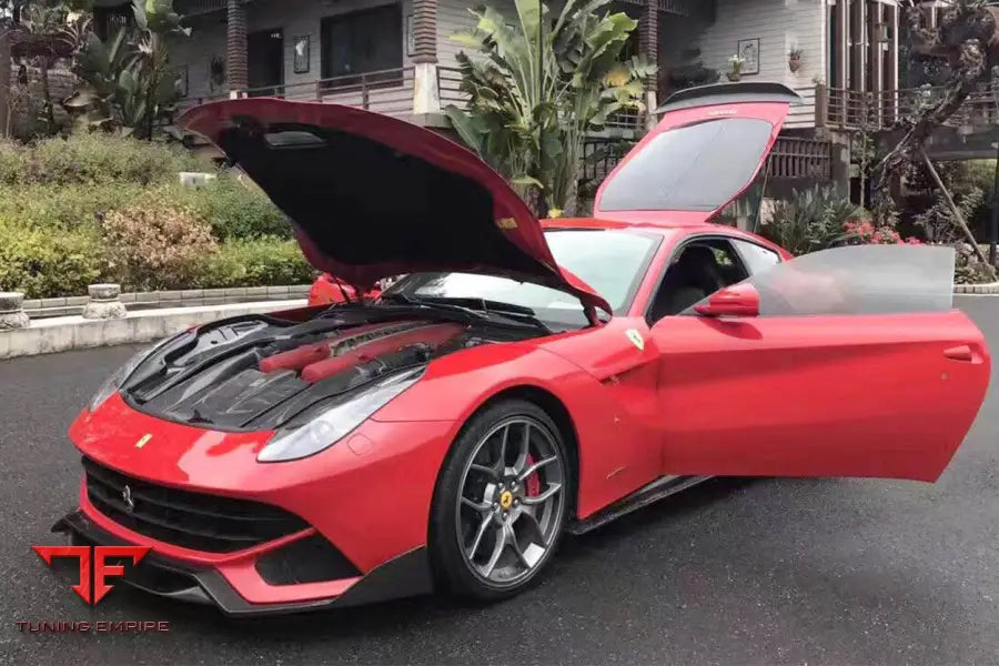 FERRARI F12 BERLINETTA DRY CARBON FIBER ENGINE COVER BSD