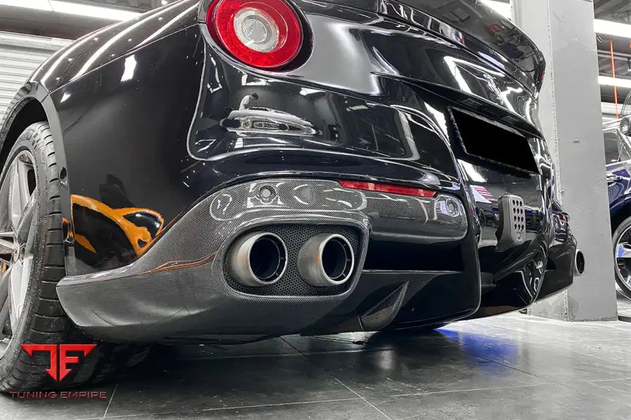 FERRARI F12 BERLINETTA RS STYLE CARBON FIBER REAR DIFFUSER BSD