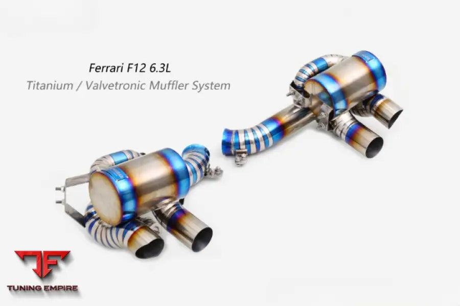 Ferrari F12 Titanium Valvetronic Exhaust System