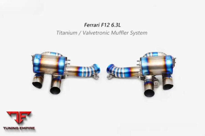 Ferrari F12 Titanium Valvetronic Exhaust System