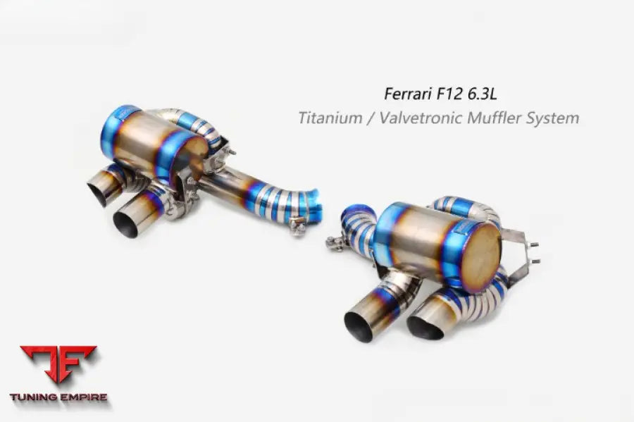 Ferrari F12 Titanium Valvetronic Exhaust System