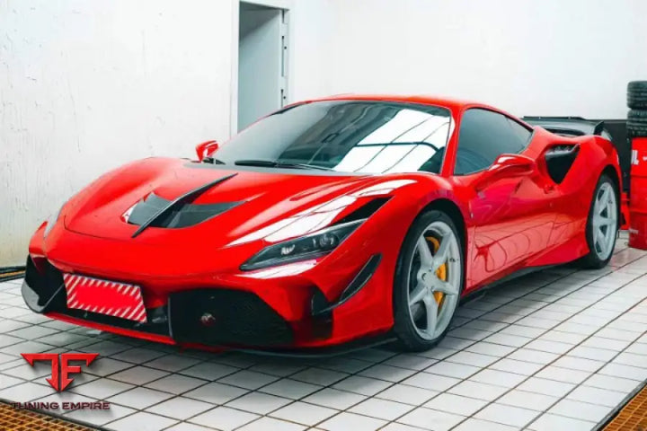 Ferrari F8 Dry Carbon Fiber Aerodynamic Body Kit