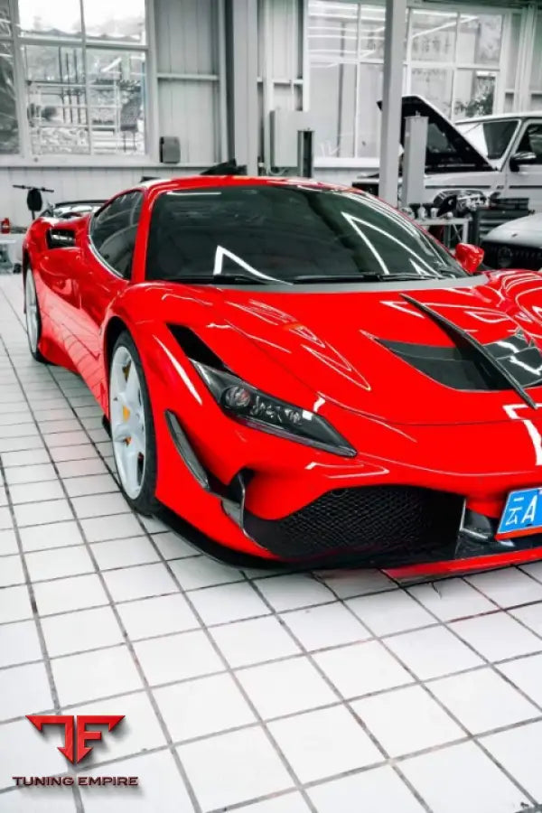 Ferrari F8 Dry Carbon Fiber Aerodynamic Body Kit