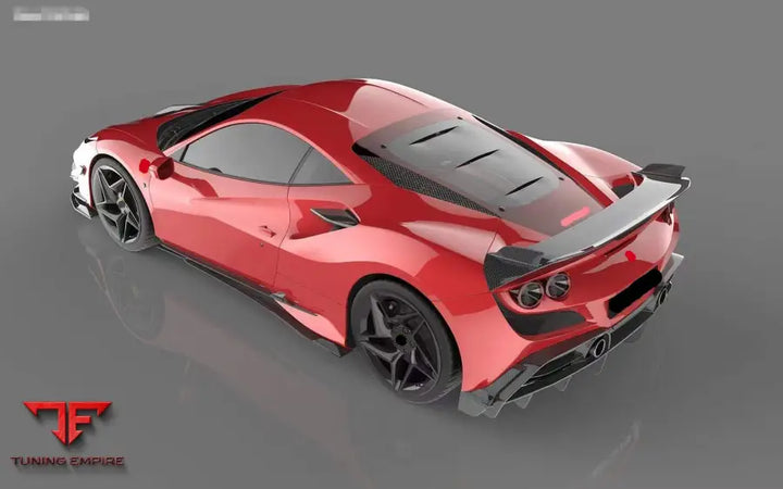 Ferrari F8 Tributo Carbon Fiber Body Parts