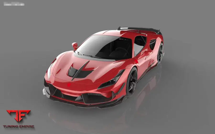 Ferrari F8 Tributo Carbon Fiber Body Parts