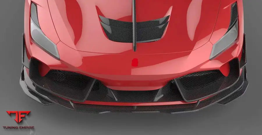 Ferrari F8 Tributo Carbon Fiber Body Parts