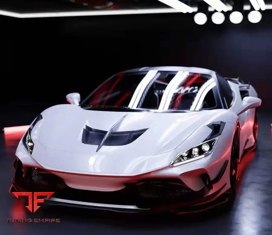 Ferrari F8 Tributo Carbon Fiber Body Parts