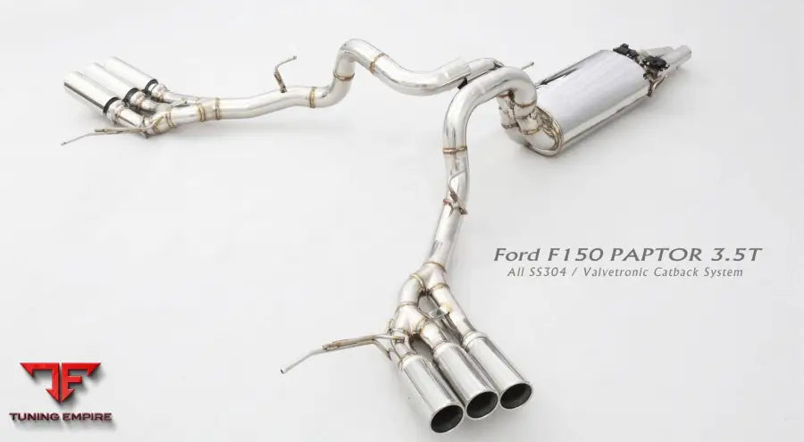 Ford F150 Paptor 3.5T All Ss304 Valvetronic Exhaust System