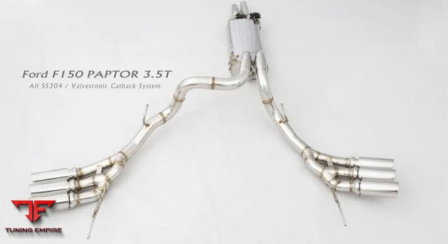 Ford F150 Paptor 3.5T All Ss304 Valvetronic Exhaust System