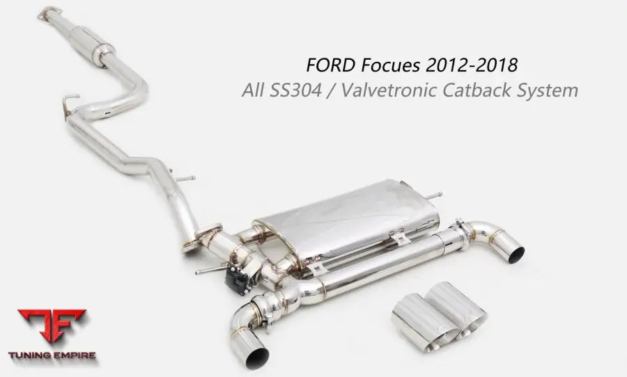 Ford Focues 2012-2018 All Ss304 Valvetronic Exhaust System