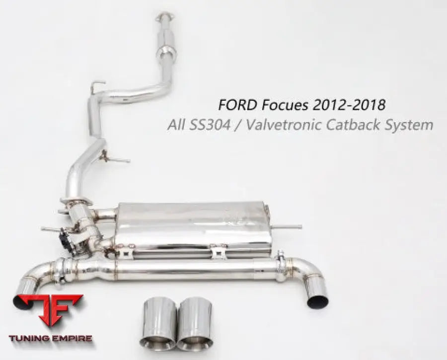 Ford Focues 2012-2018 All Ss304 Valvetronic Exhaust System