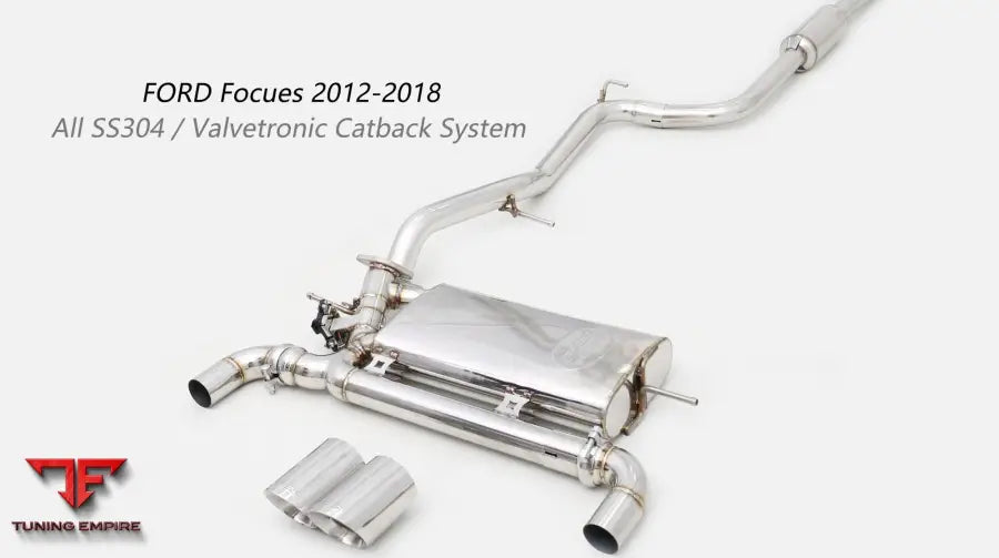 Ford Focues 2012-2018 All Ss304 Valvetronic Exhaust System